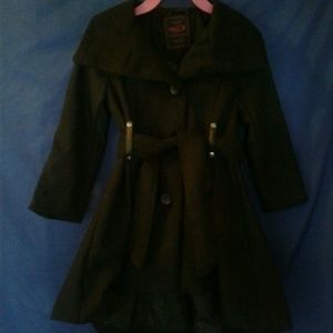 Girls black coat